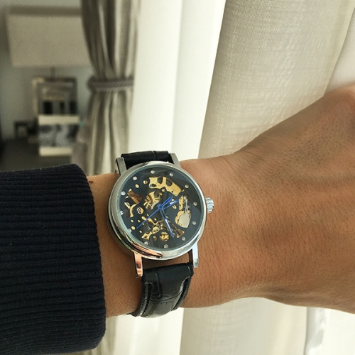 DAMSKI ZEGAREK MECHANICZNY H027 LADIES